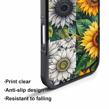 iPhone 17 Pro Max Case — Small Sunflower Pattern, Randomly Floral, Customized Protective Case