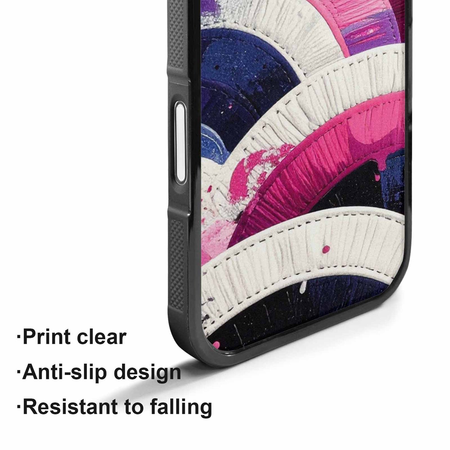 iPhone 17 Case — Vivid Camo Genderfluid Camo, Custom Designed Case Cover