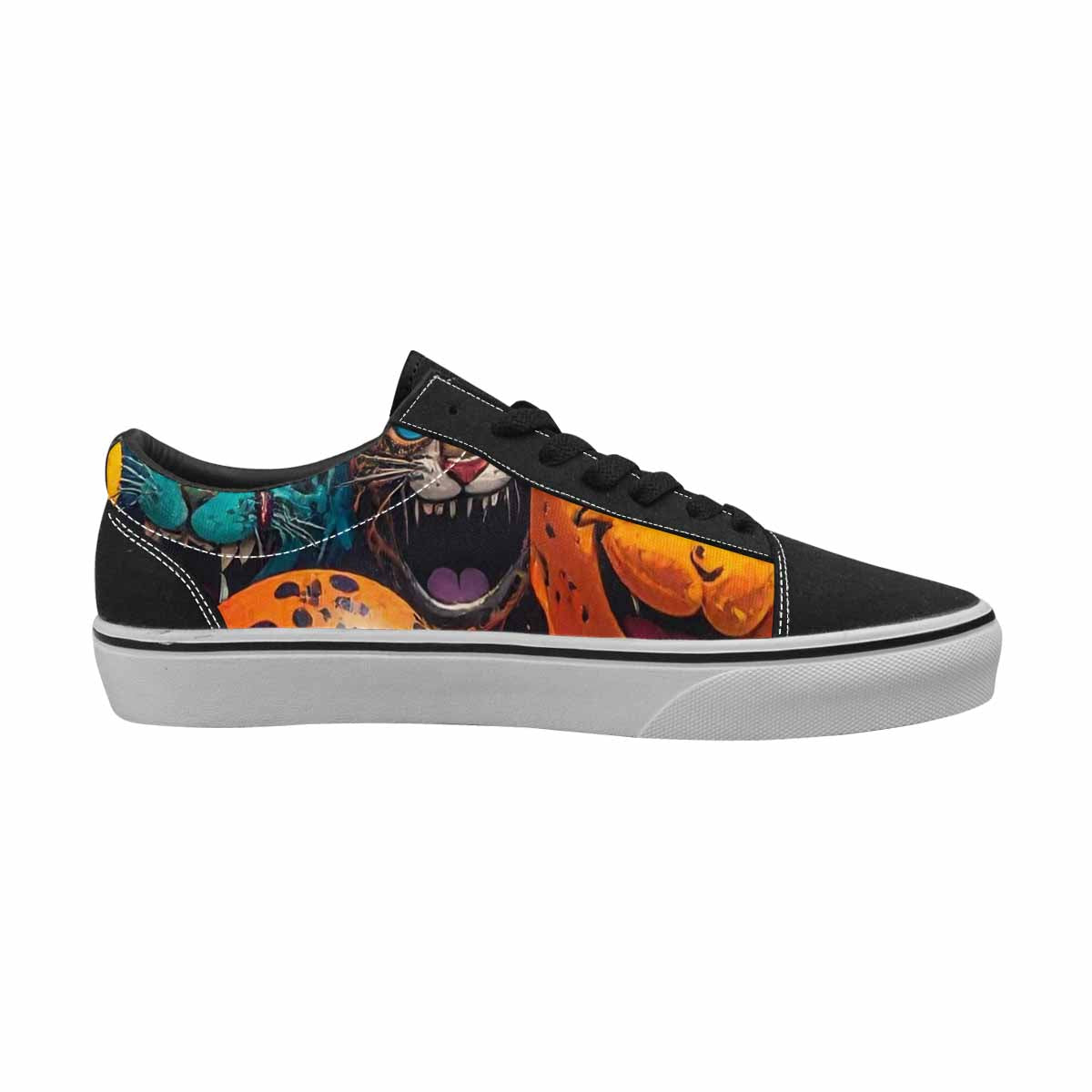 WOMEN'S Smiley Faces Lace-Up Canvas Dreamcore Custom Shoes