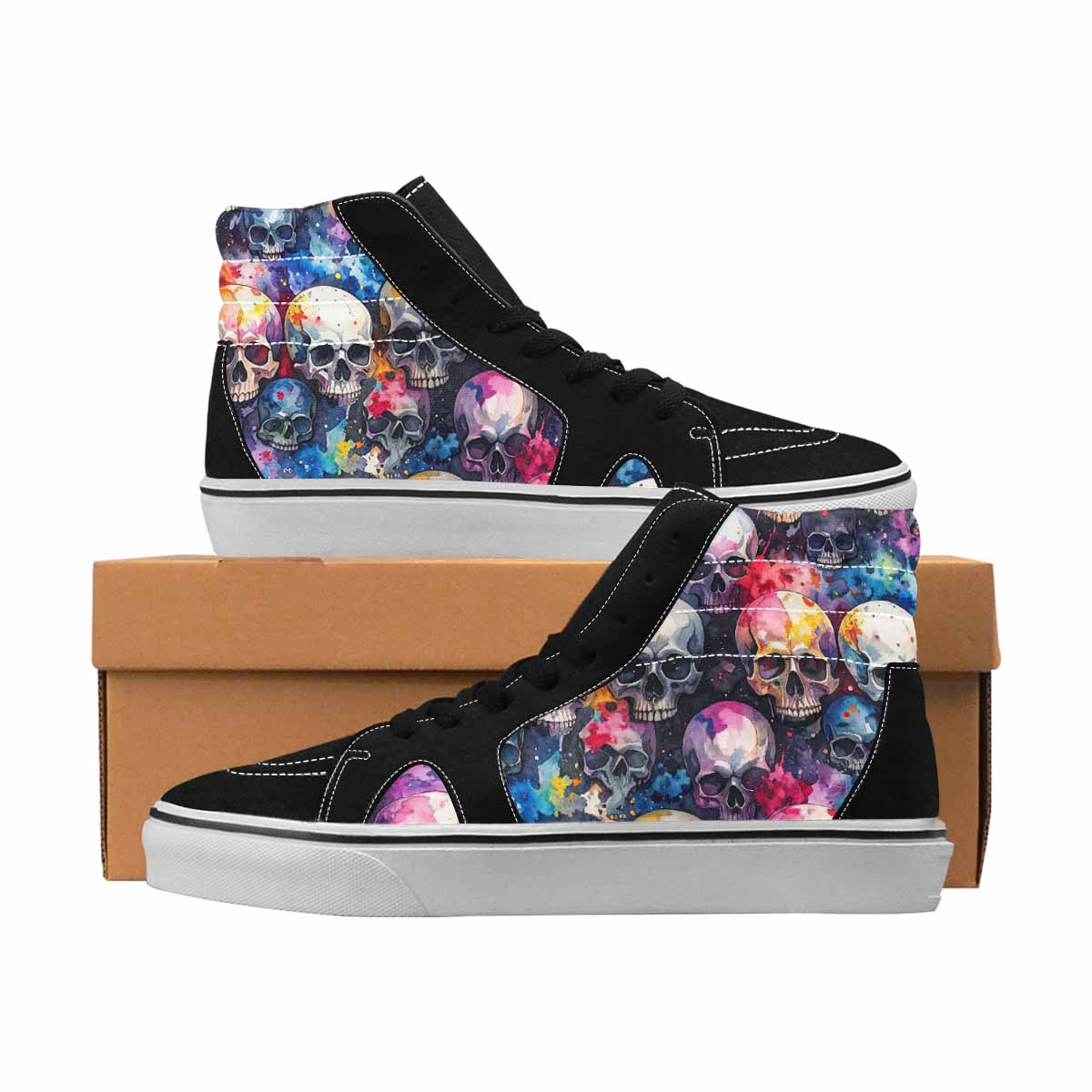 MEN'S Skull Dark Art Gothic Print 406 Ferion