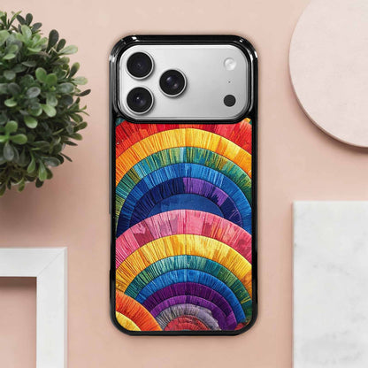 iPhone 17 Pro Max Case — Vivid Camo Rainbow Camo, Unique Phone Case Design