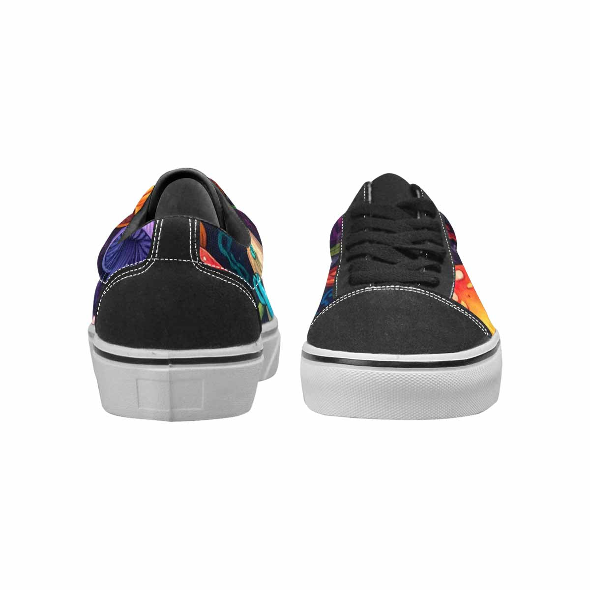 WOMEN'S More Overlapping Ontop Each Lace-Up Canvas Surreal Shoes