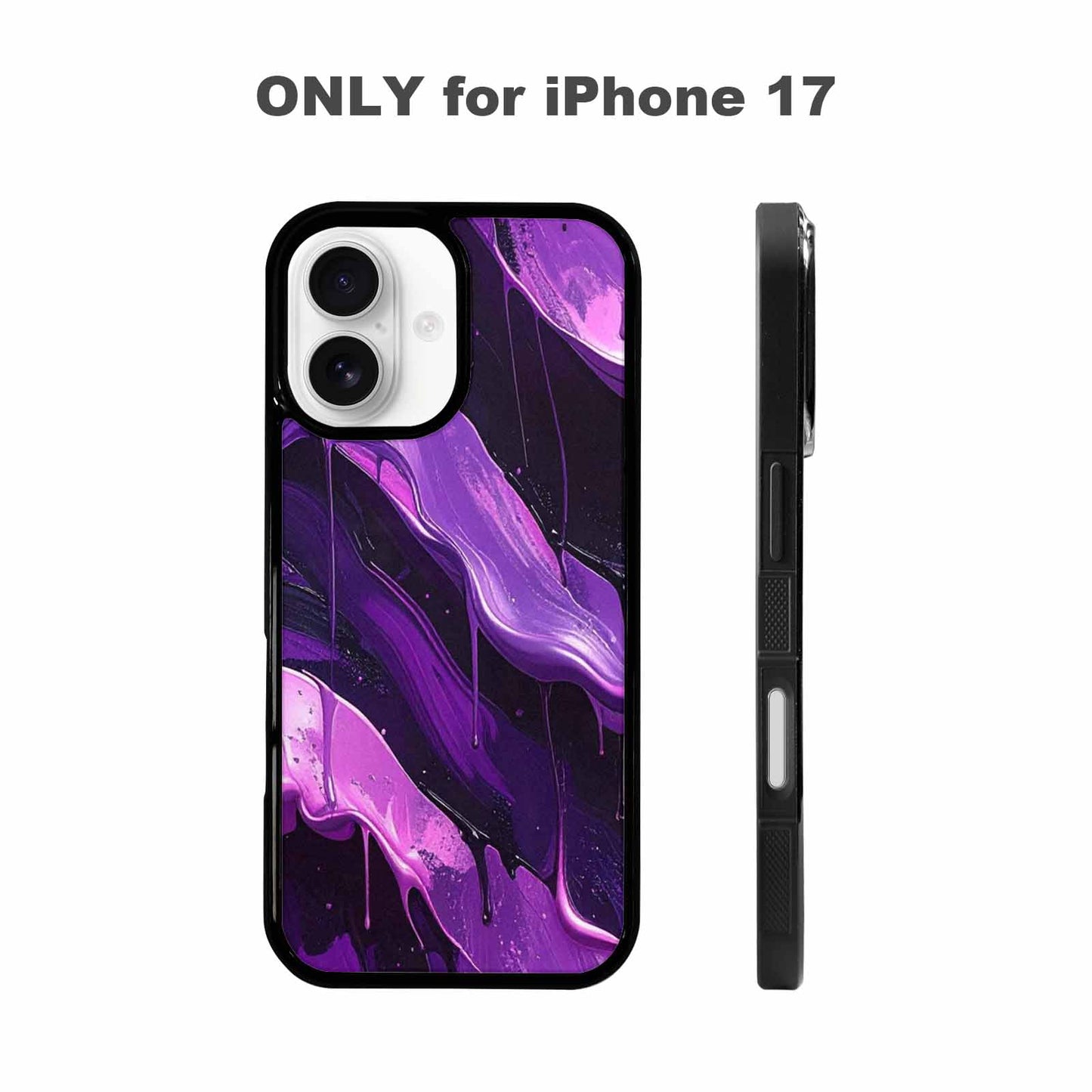 iPhone 17 Case — Seamless Repeating Pattern Of Animal Print, Customized Protective Case