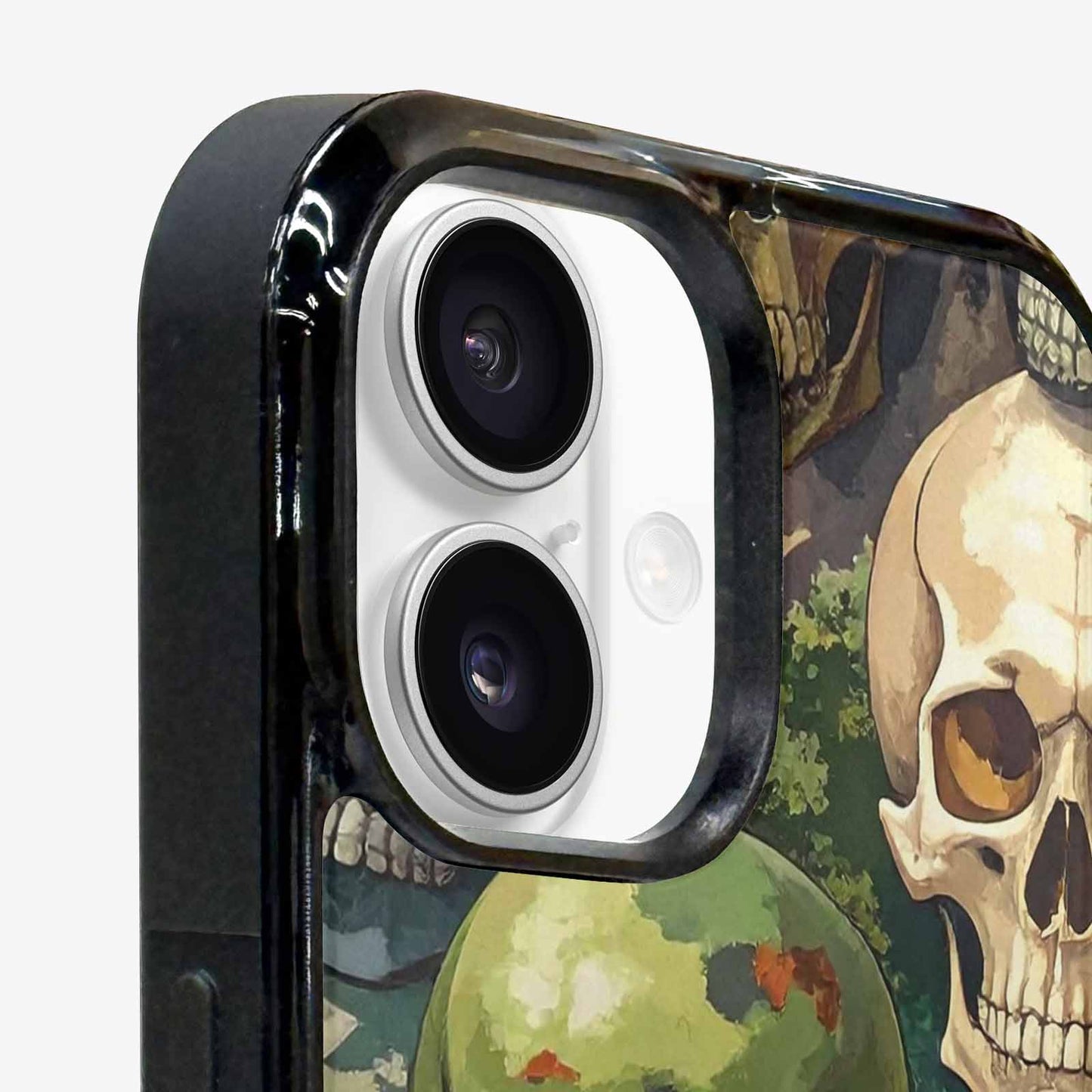 iPhone 16 Plus Case — Skulls Camoskulls Pattern Hu Bti, Custom Phone Case