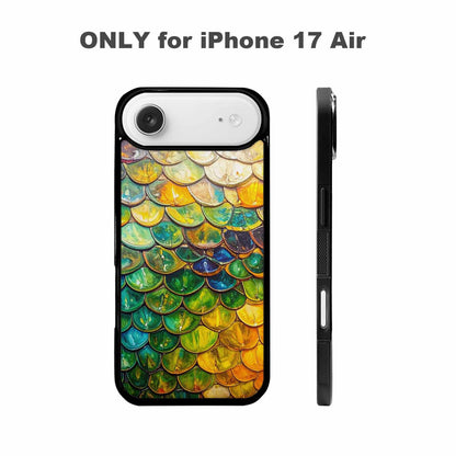 iPhone 17 Air Case — Reptile Scale Full Color Vibrant Original, Custom Print Case Cover