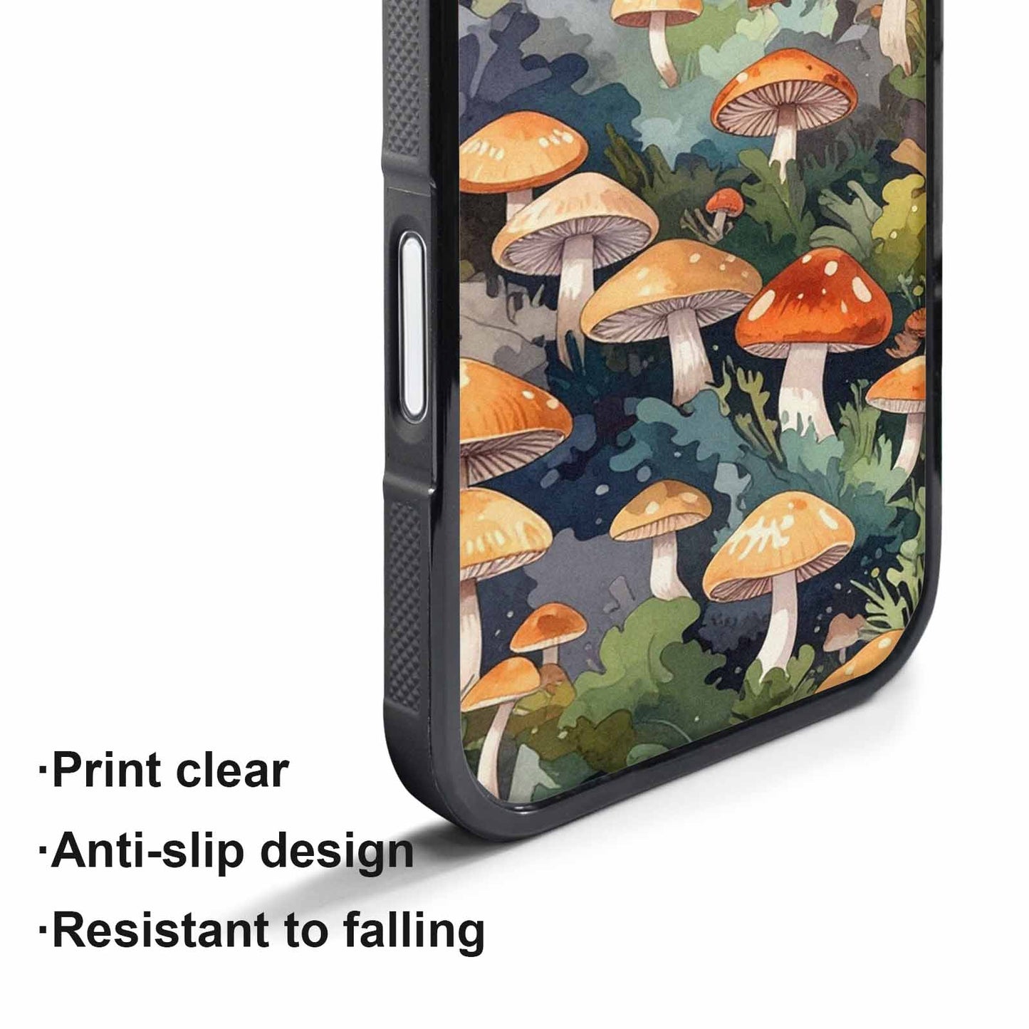 iPhone 17 Pro Max Case — Mushrooms Camomushrooms Patter Ywj Camo, Unique Phone Case Design