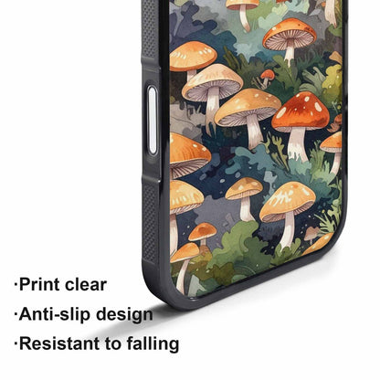 iPhone 17 Pro Max Case — Mushrooms Camomushrooms Patter Ywj Camo, Unique Phone Case Design