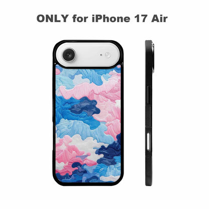 iPhone 17 Air Case — Vivid Camo Transgender Pride Camo, Custom Art Phone Cover