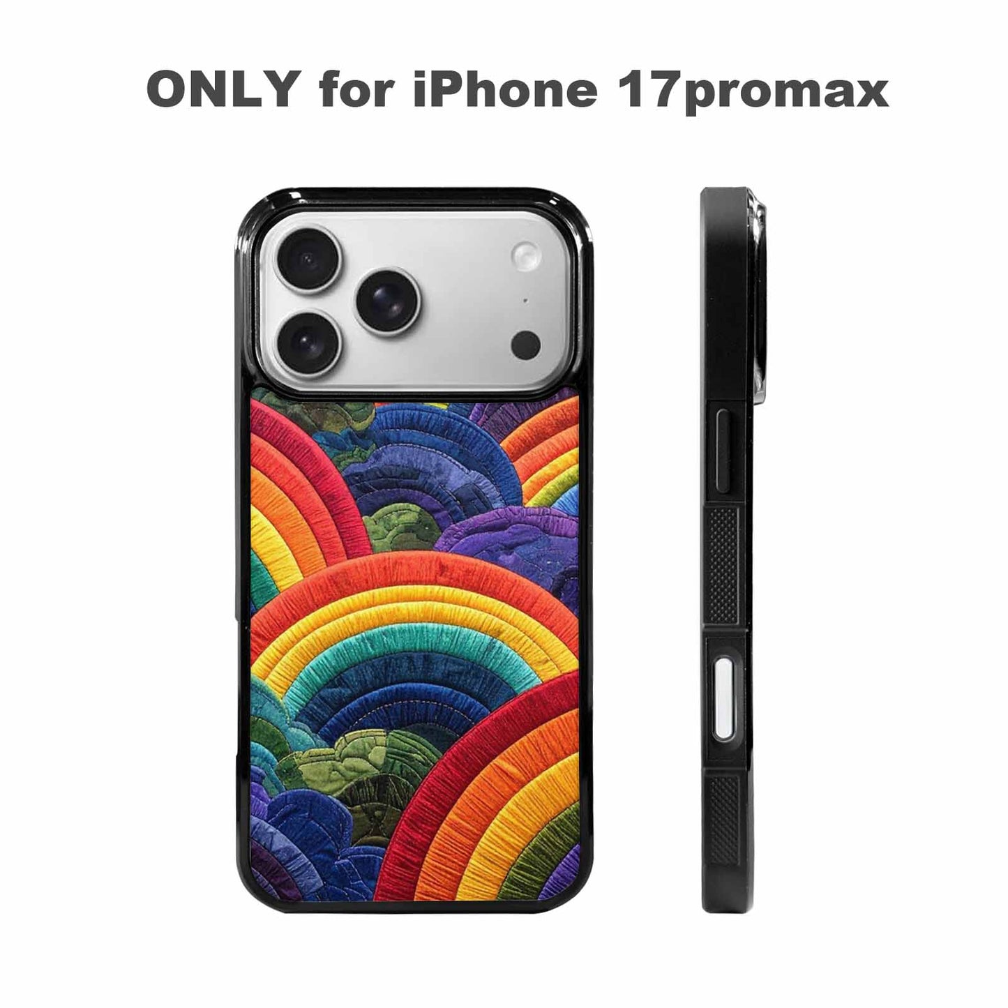 iPhone 17 Pro Max Case — Vivid Camo Rainbow Camo, Custom Made Phone Cover