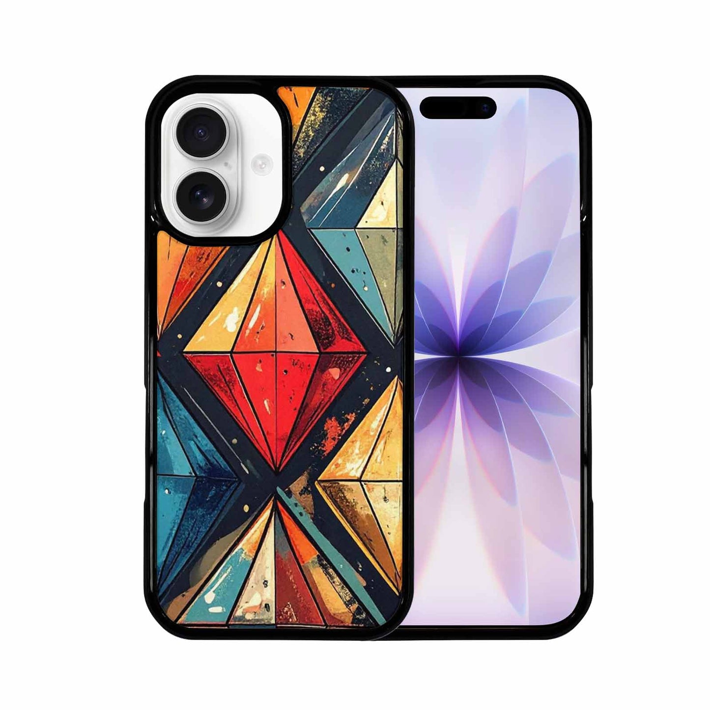 iPhone 17 Case — Vintage Summer Diamond Retro Vintage, Unique Phone Case Design