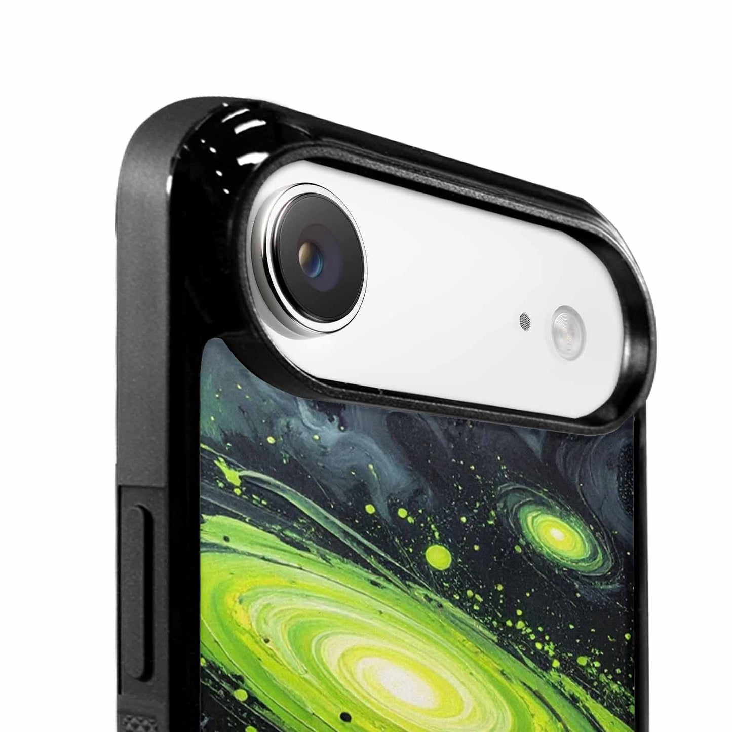 iPhone 17 Air Case — Seamless Repeating Pattern Of Overlapping Galaxy, Custom Printed Phone Case