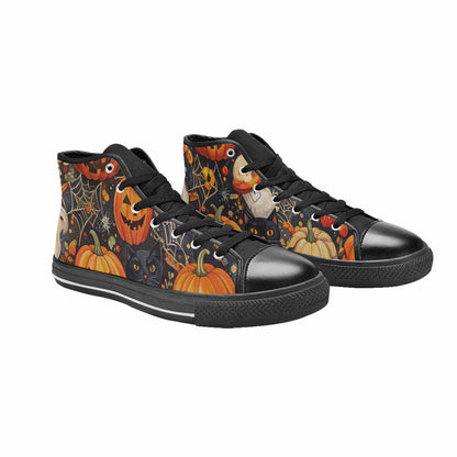 WOMEN'S Halloween High Top Canvas Y2K Custom Shoes