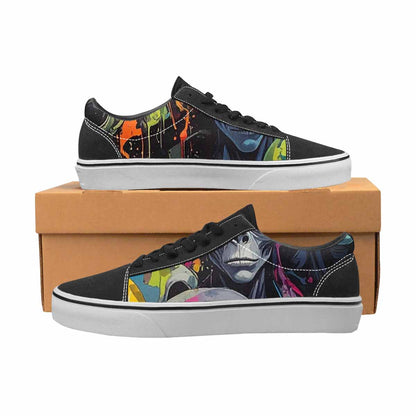 WOMEN'S Aliens × Camo Aliens Lace-Up Canvas Y2K Shoes