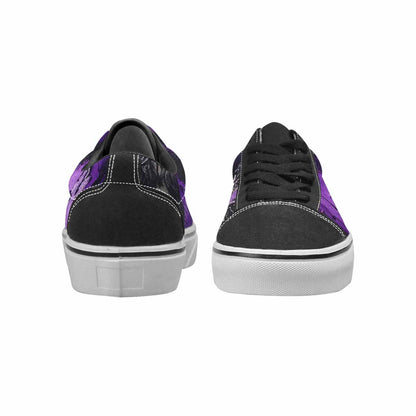 WOMEN'S Animal Print Lace-Up Canvas Vivid Custom Sneakers