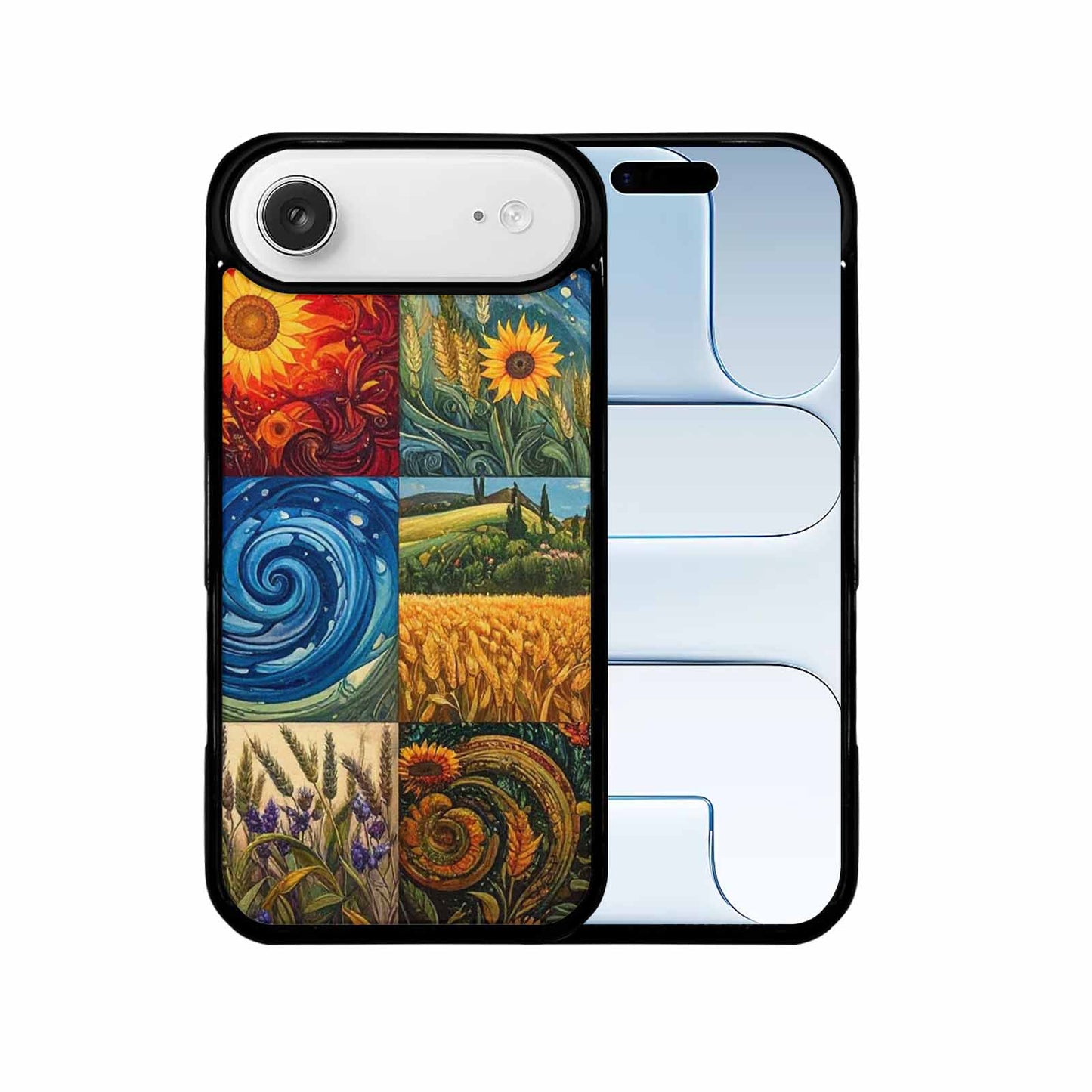 iPhone 17 Air Case — Small Van Gogh Style Swirl Galaxy, Unique Phone Case Design
