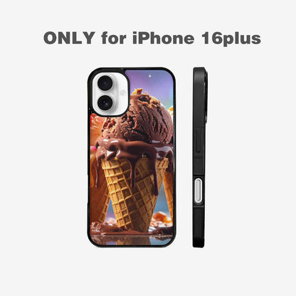 iPhone 16 Plus Case — Extreme Close Up Shot Only Drippig, Custom Phone Case