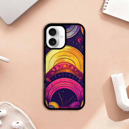 iPhone 17 Case — Disco Cartoon Art Pattern Cartoon Cute, Custom Designed Case Cover