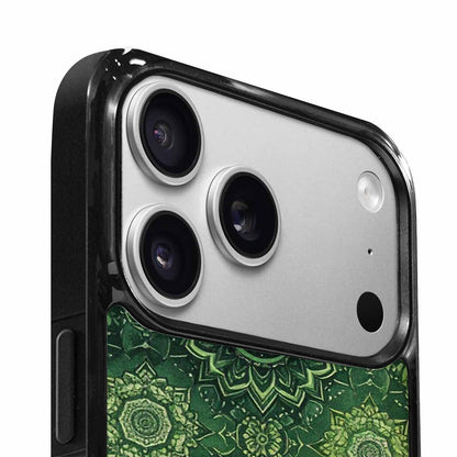 iPhone 17 Pro Case — Small Mandala Pattern Randomly Varying Floral, Custom Printed Phone Case