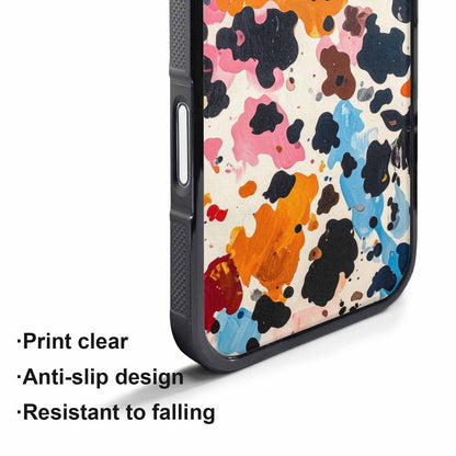 iPhone 17 Pro Max Case — Small Cow Animal Print Animal Print, Custom Printed Phone Case
