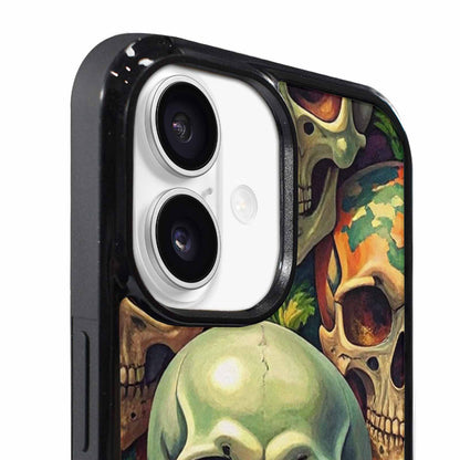iPhone 17 Case — Skulls Camoskulls Pattern Gothic Skulls, Original Design Phone Case
