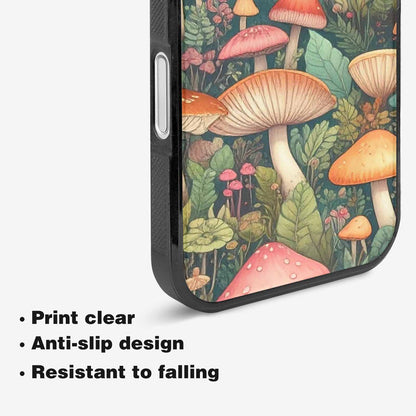iPhone 16 Case — Mushrooms Botanicalmushrooms P, Original Design Phone Case