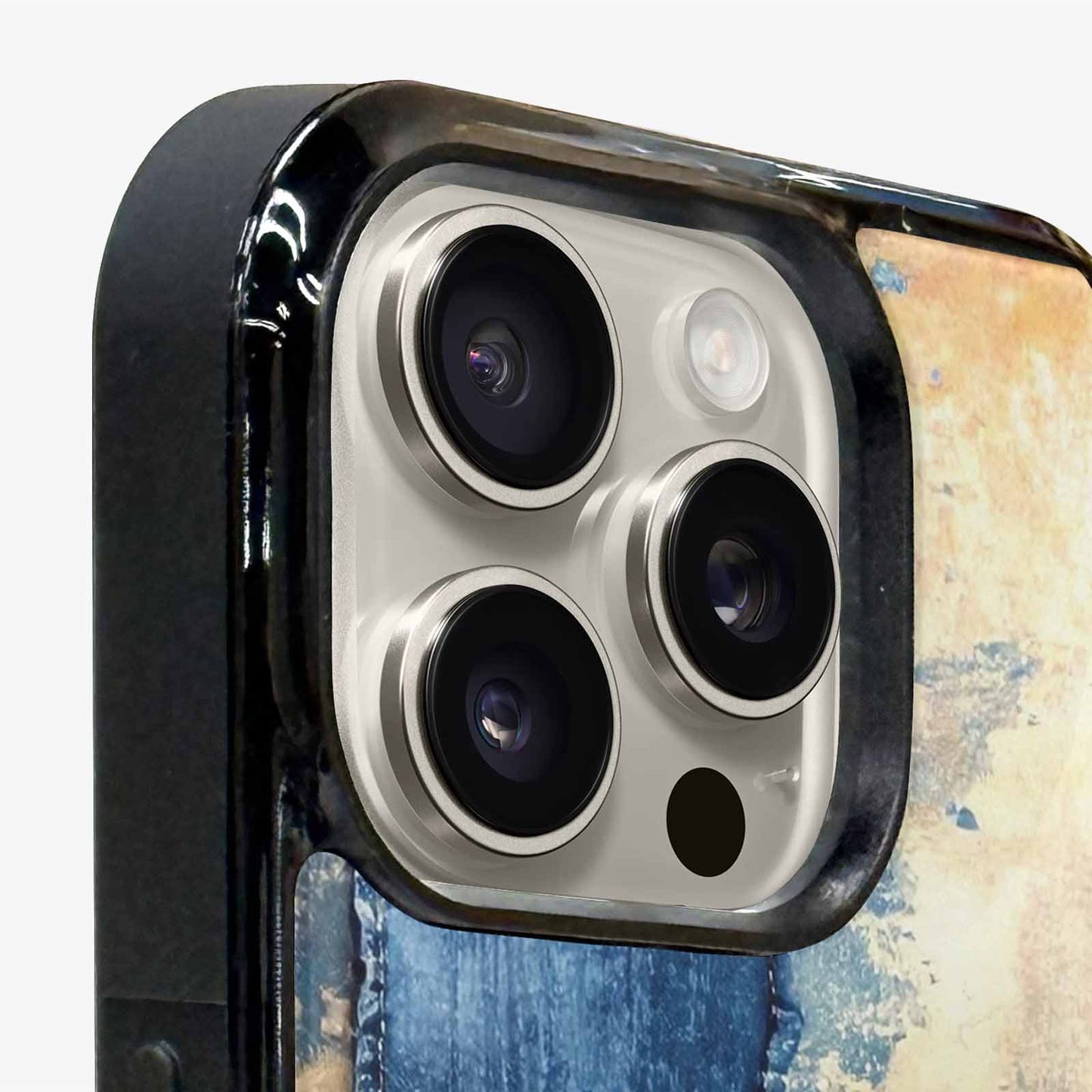 iPhone 16 Pro Max Case — Curve The Ripping Demin Tectures For, Custom Printed Phone Case