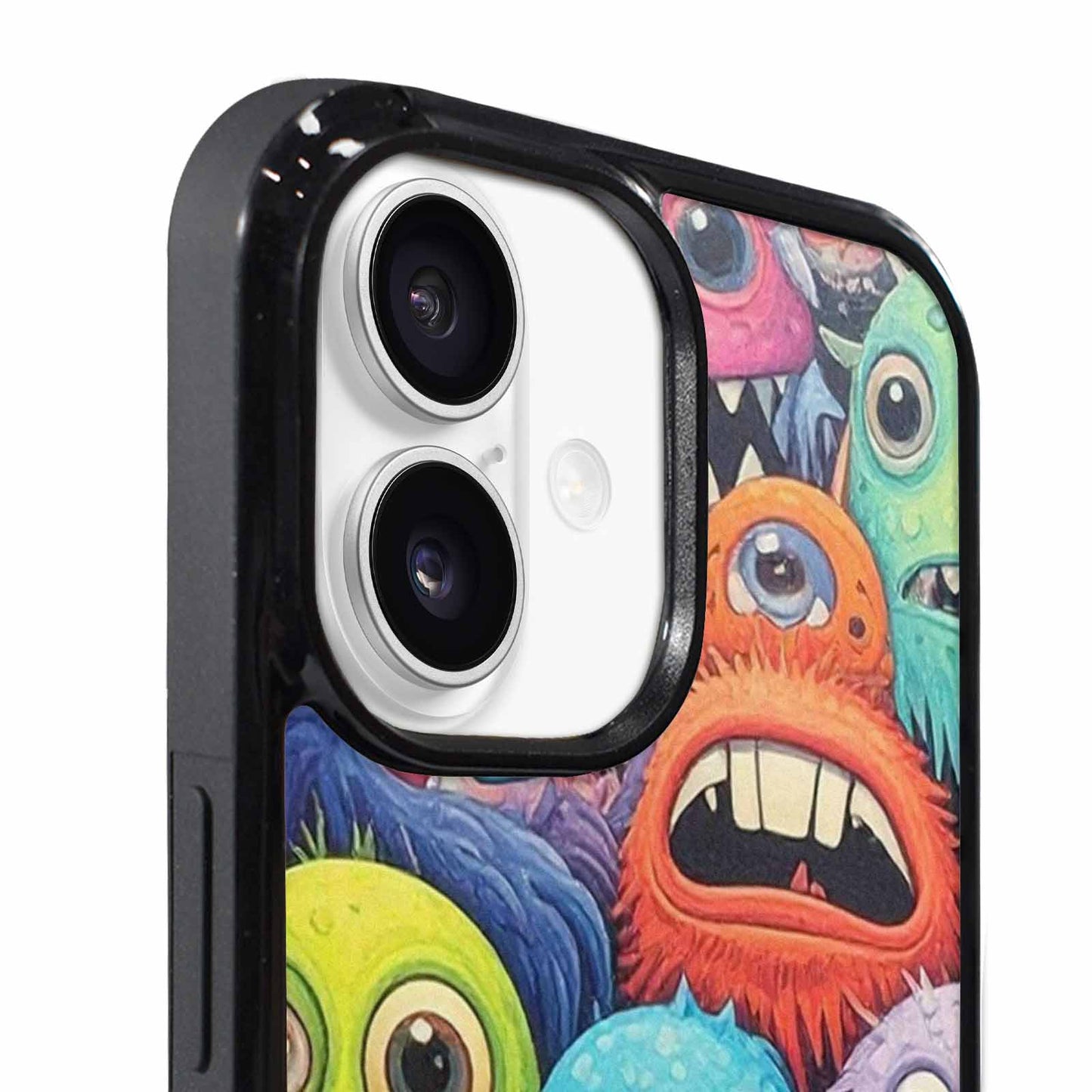 iPhone 17 Case — Multi Eye Monster Multi Original Art, Personalized Phone Case