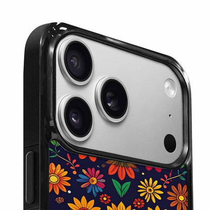 iPhone 17 Pro Case — Sunflowers And Skulls Gothic Skulls, Custom Designed Case Cover