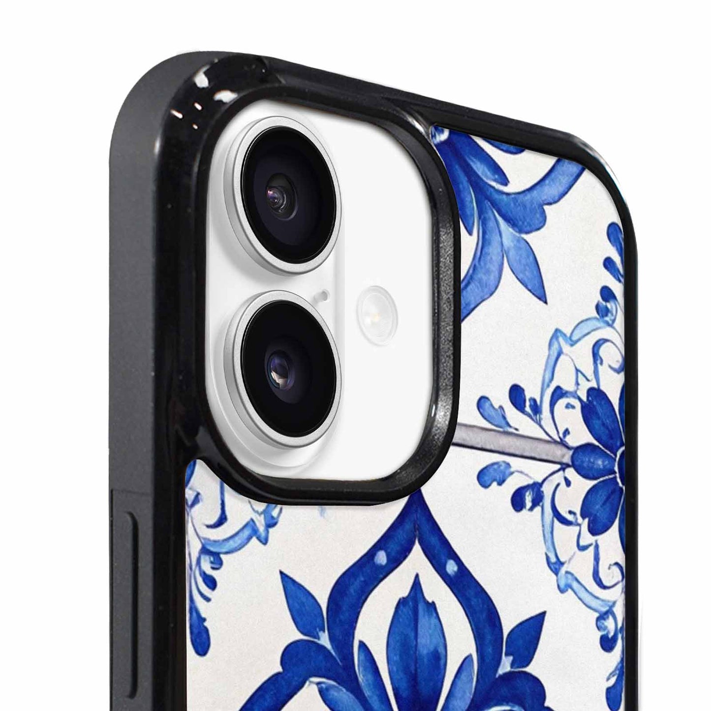 iPhone 17 Case — Talavera Tile Floral, Unique Phone Case Design