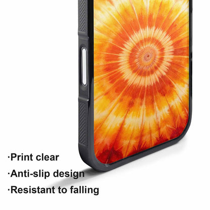 iPhone 17 Air Case — Ombre Tie Dye Warm Custom Tie, Custom Made Phone Cover