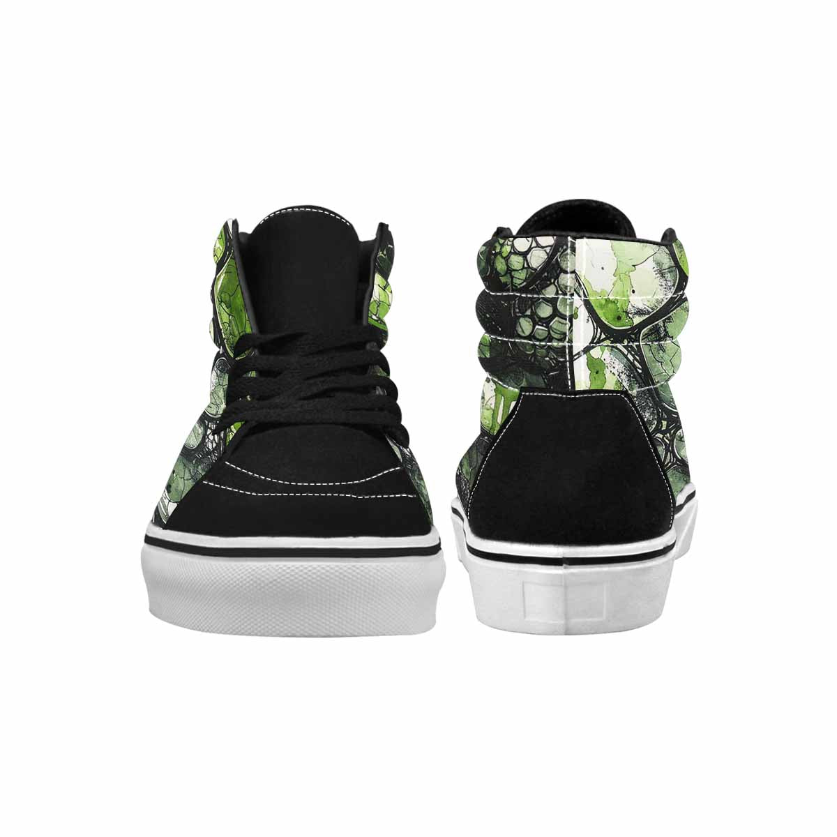 MEN'S Reptile Scale High Top Canvas Y2K Shoes