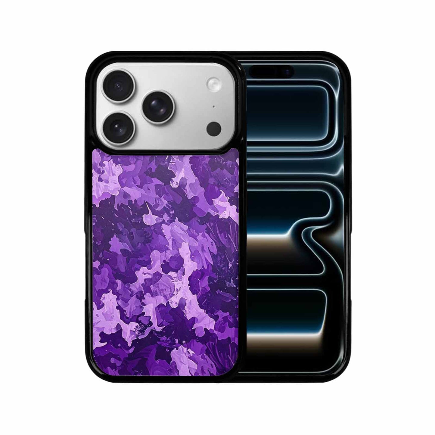 iPhone 17 Pro Case — Small Military Camouflage Blotch Pattern Camo, Customized Protective Case