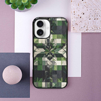 iPhone 16 Case — Aromantic Flag Color Theme Small Rainbow, Original Design Phone Case