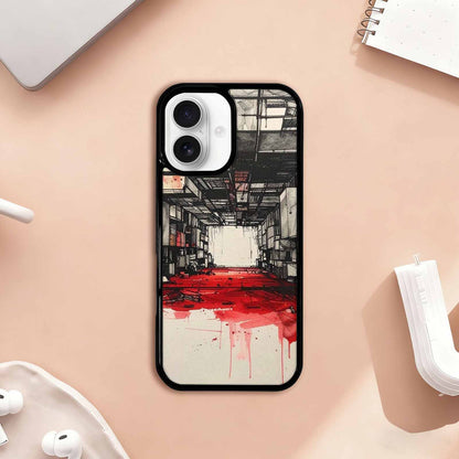 iPhone 17 Case — Liminal Space Fragment Black Galaxy Space, Unique Phone Case Design
