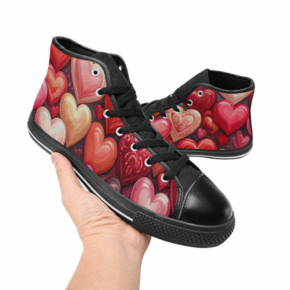 MEN'S No Words Or High Top Canvas Vivid Sneakers