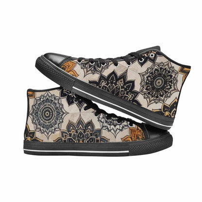 WOMEN'S Mandala High Top Canvas Aesthetic Shoes