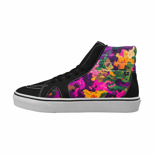 MEN'S Military Camouflage Blotch High Top Canvas Y2K Shoes