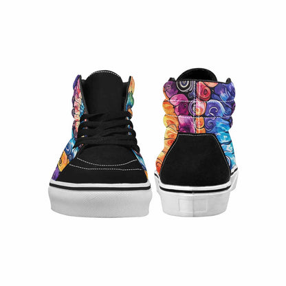 MEN'S Tie High Top Canvas Grunge Shoes