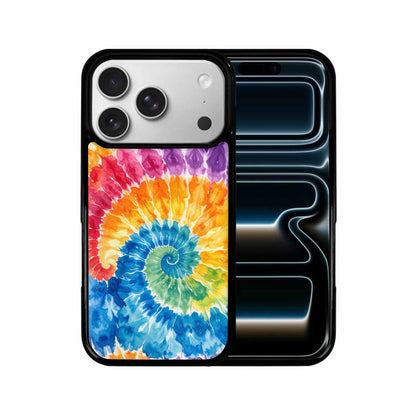 iPhone 17 Pro Case — Small Tie Dye Swirl Pattern Tie, Custom Made Phone Cover