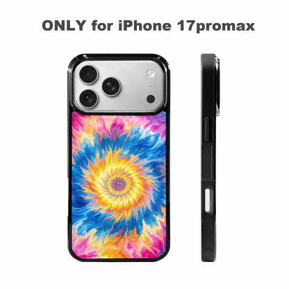 iPhone 17 Pro Max Case — Small Tie Dye Swirl Tie Dye, Personalized Phone Case