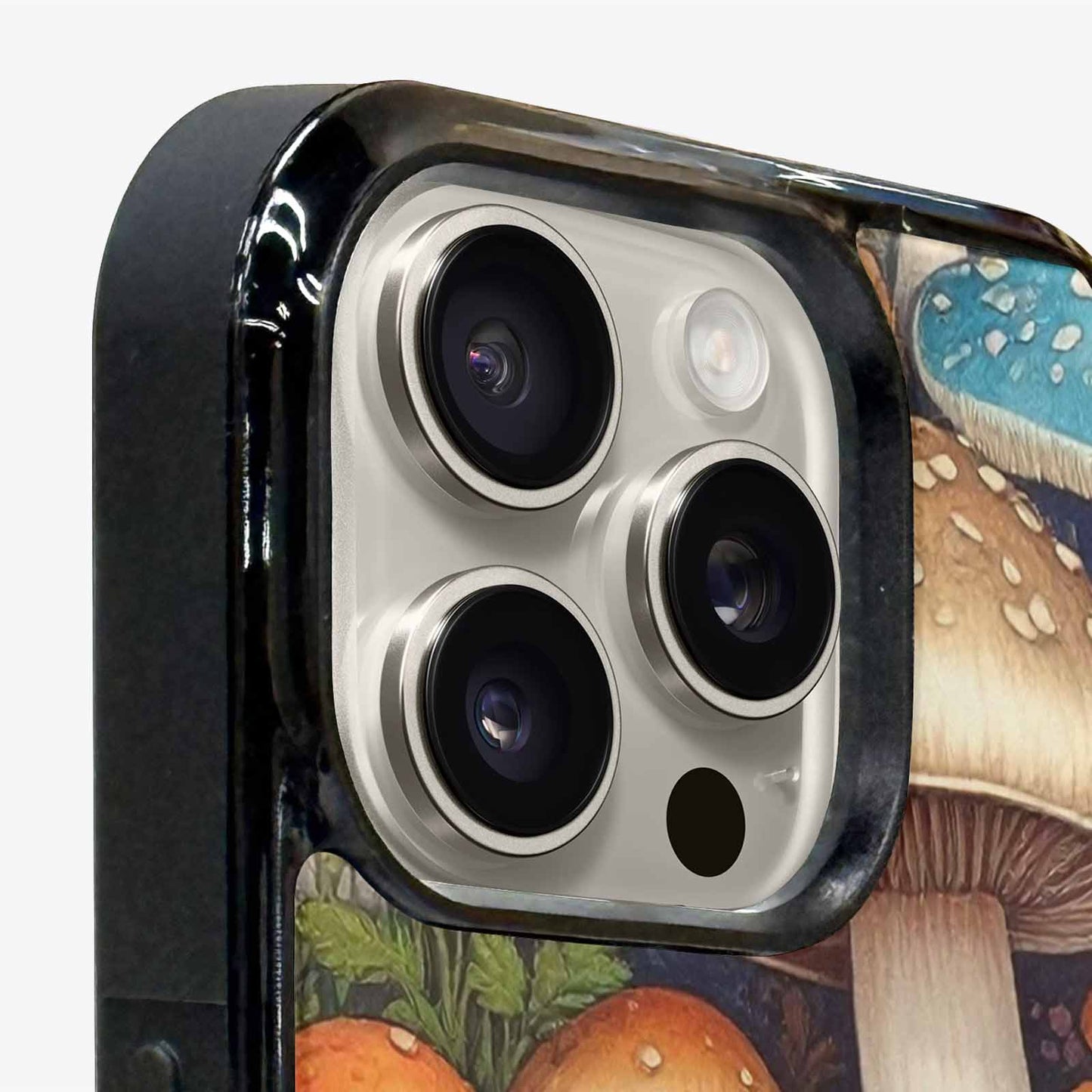 iPhone 16 Pro Case — Mushrooms General Mushrooms Pa, Custom Art Phone Cover