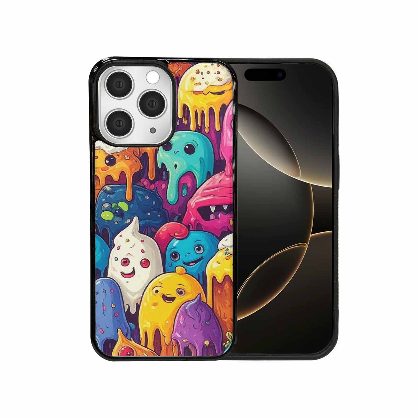 iPhone 15 Pro Max Case — Melting Ice Cream Monster Charac, Original Design Phone Case