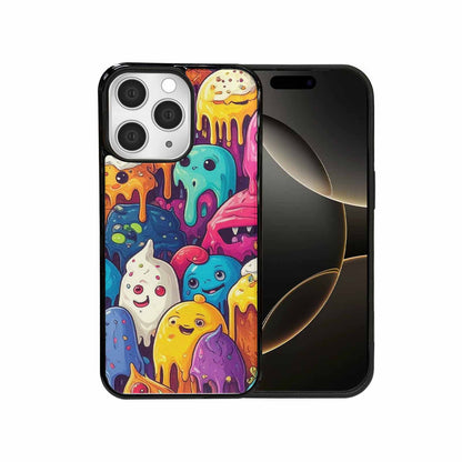 iPhone 15 Pro Max Case — Melting Ice Cream Monster Charac, Original Design Phone Case