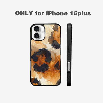 iPhone 16 Plus Case — Leopard Soft Airbrush Gradient, Original Design Phone Case