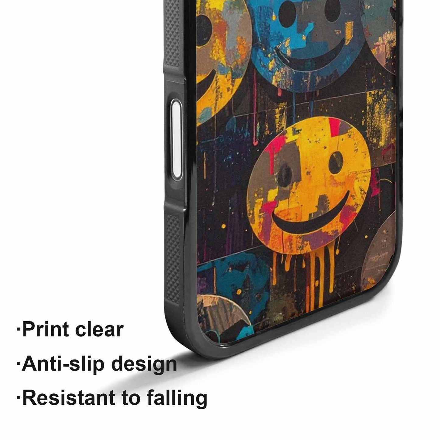 iPhone 17 Case — Smiley Faces Camosmiley Faces Camo, Custom Phone Case