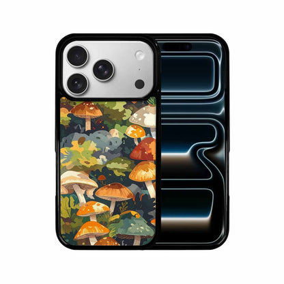 iPhone 17 Pro Case — Mushrooms Camomushrooms Patter Kto Camo, Custom Art Phone Cover