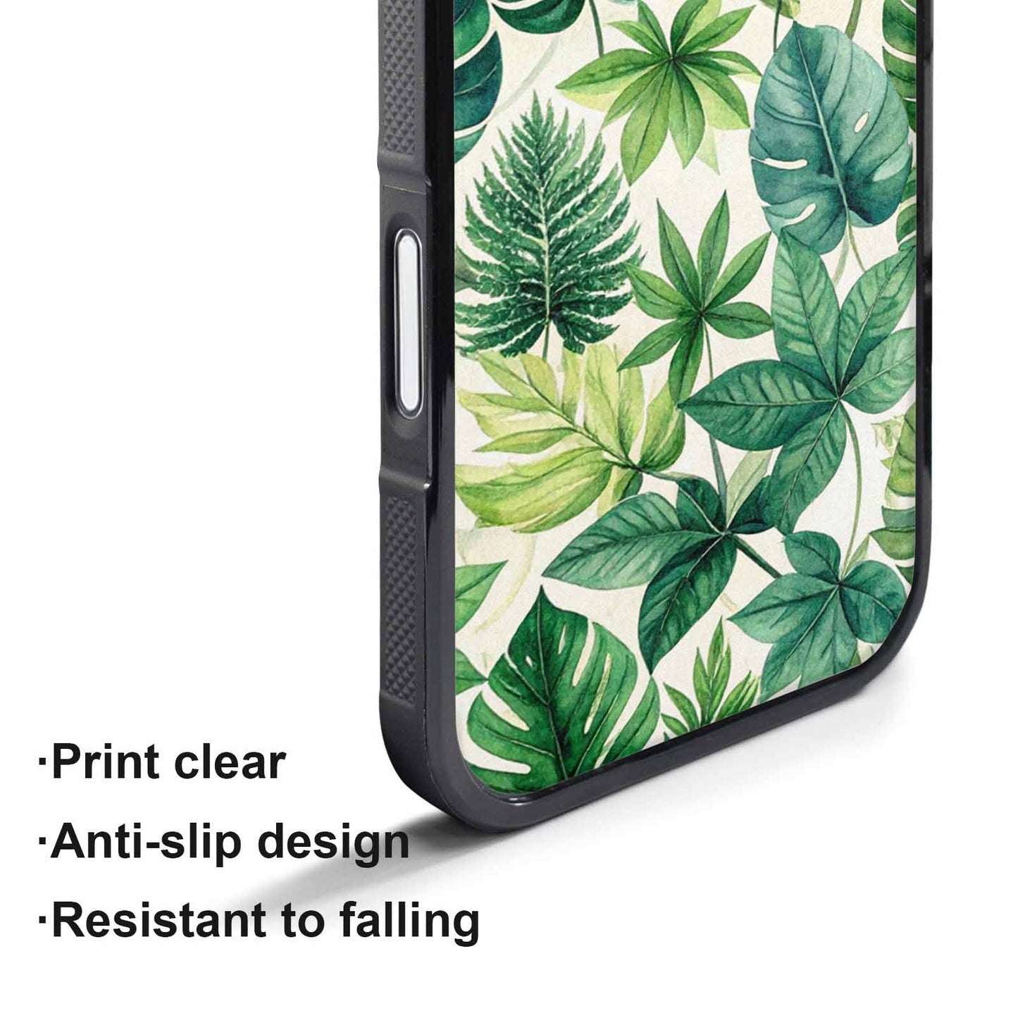 iPhone 17 Air Case — Small Seven Point Palmate Leaf Floral, Custom Art Phone Cover