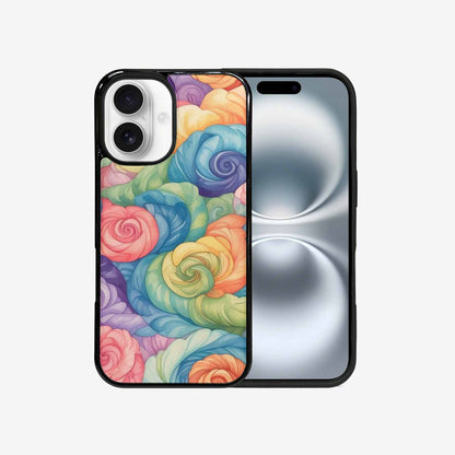 iPhone 16 Case — Tie Dye Swirls Tie Dye Swirls, Custom Phone Case