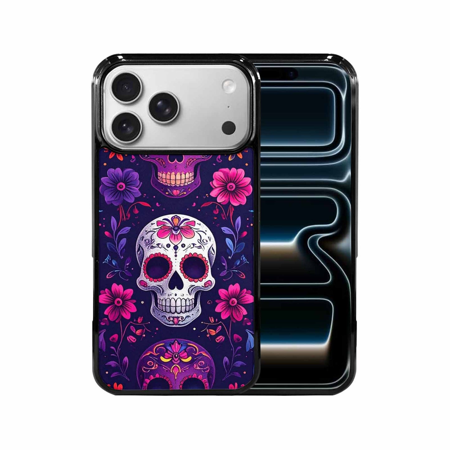 iPhone 17 Pro Max Case — Skull Dark Art Gothic Print Gothic, Custom Designed Case Cover