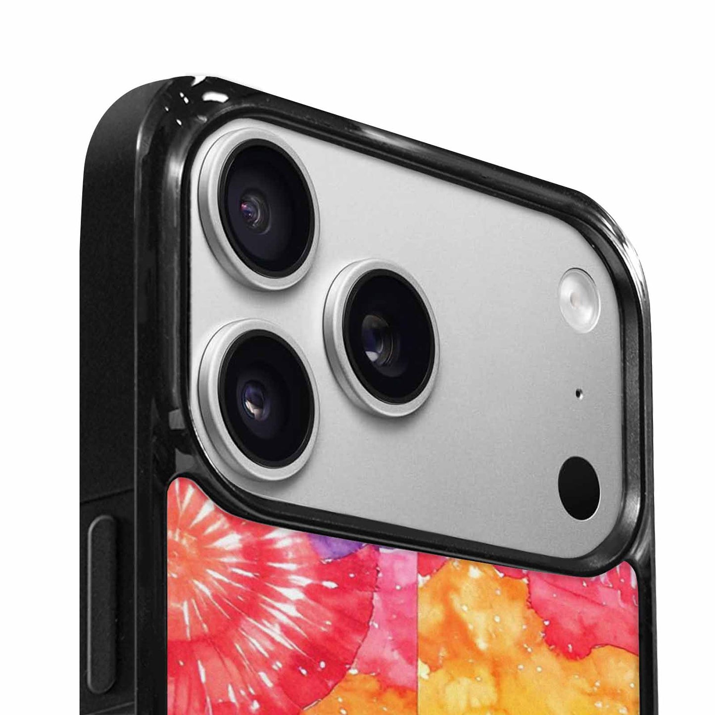 iPhone 17 Pro Case — Tie Dye Spiral Rainbow Blended Tie, Customized Protective Case